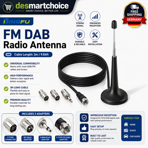 Bingfu ukw radio antenne - radio,