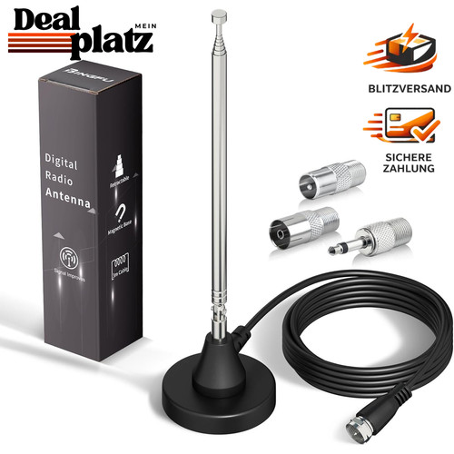 Dab ukw radioantenne - dab+,